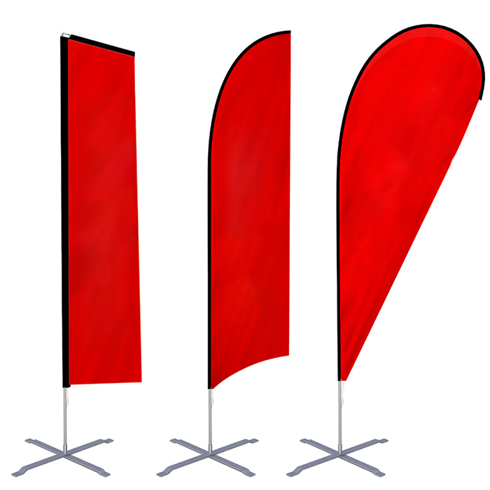 Teardrop flag