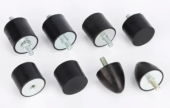 Factory Price Exhaust Rubber Shock Absorber Anti-vibration Mountings Cylindrical rubber anti vibration mounts