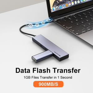 Docking Station di tipo C PD/DATA + USB3.1 Gen 2 Four Port Hub Docking Station - Product Image 4