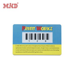 Kunden spezifische CMKY-Druck-Barcode-QR-Code-Bio-PVC-Visitenkarte - Product Image 2