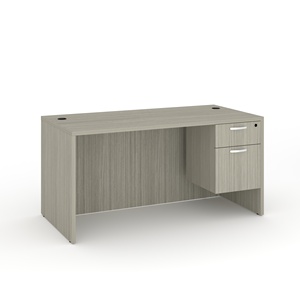 Рабочий стол прямоугольный деревянный с замками - Product Image 4