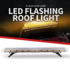 22 COB <strong>36W</strong> Flashing Lamp 12-<strong>24V</strong> Warning Full Size Light Bar for Emergency Vehicles Flashing <strong>Led</strong> Strobe Light Bar - Product Image 5