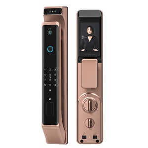 Sicherheits verriegelte drahtlose Metall türklingel Intercom WiFi-Netzwerk Aluminium tür Finger abdruck Passcode Eingang für Home Lock Zugang - Product Image 1
