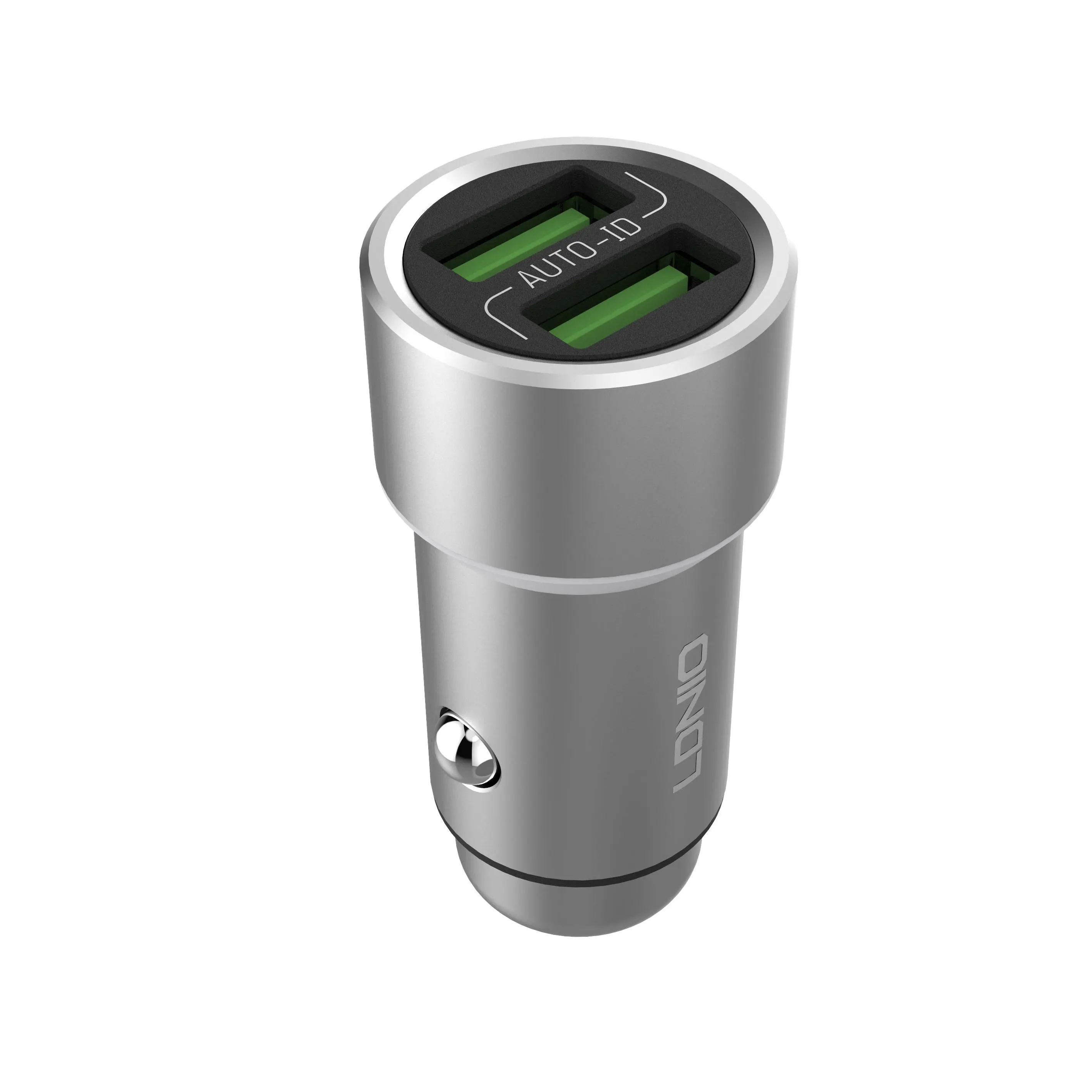 Ldnio C302 Metal Housing Portable Dual Usb Car Charger Multi Universal Fast Car Charging 2 Port 5v 3.6a Car Charger