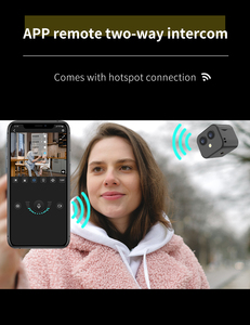 170 Degree Wide Angle App Control Wifi 4k High Clearly Mini <strong>Camera</strong> Baby Monitor with 2 <strong>Camera</strong> - Product Image 4