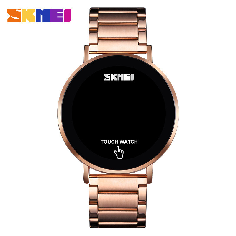 Steel belt in rose gold
