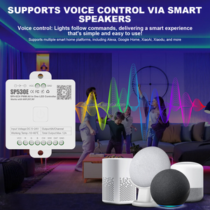 PWM светодиодный контроллер SP530E 12 в 1 Wifi BT RF WS2811 монохромный CCT RGB RGBW Пульт дистанционного управления SPI LED Strip - Product Image 3