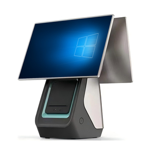 Nice Appearance 15.6 Inch <strong>Windows</strong>/Android POS System <strong>with</strong> Dual Screen Solution, 80mm <strong>Built</strong>-in Printer POS Machine - Product Image 1