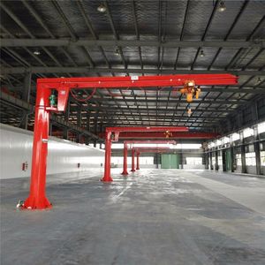 Inşaat endüstrileri için çekirdek Motor ve rulman bileşenleri ile yeni 3t sütun monte pergel vinç endüstriyel ayakta Model - Product Image 2