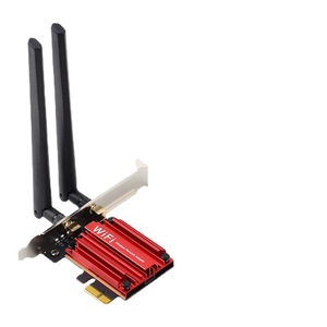 工厂价格PCI-E WiFi6网卡BT5.2双频PCI-E无线WiFi适配器1800Mbps Wifi PC网卡mt7921 - Product Image 1