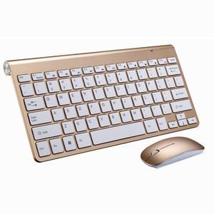 Miniteclado inalámbrico portátil de 2,4 GHz, conjunto combinado de ratón para ordenador portátil, escritorio, Windows, Mac, PC y Notebook