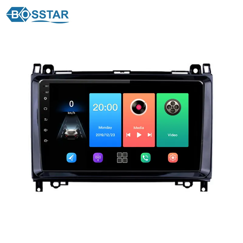 Radio Android 2DIN per Mercedes Benz B200 W169 W245 W639 unità principale del lettore multimediale Stereo di navigazione per auto