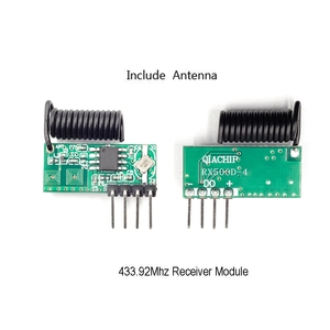 RX500D 433 MHz Funkempfänger superheterodyne UHF ASK Fernsteuerungsmodul Empfangskit kleine Größe niedriger Strom