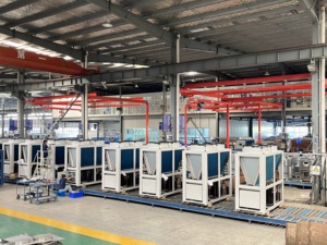 Modular Control Air Cooled <strong>Chiller</strong> with 25HP/50HP <strong>Low</strong> Maintenance Design 7&#8451; Water Outlet 22.4m&sup3;/h Flow Engine Core Component - Product Image 6