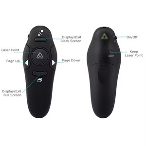 USB Wireless Presenter Roter Laserpointer PPT-Fernbedienung stift für den PowerPoint-Präsentation unterricht - Product Image 3