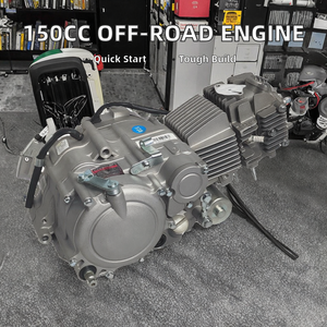 Mới 150cc 4 thì off-road xe gắn máy động cơ lắp ráp với điện bắt đầu & CDI đánh lửa Kick-Operated - Product Image 4