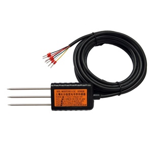 RS485 Modbus 4-20mA 0-2V <strong>Output</strong> 3.3V 2-5V DC Power Supply FDR Soil <strong>Temperature</strong> Moisture <strong>Sensor</strong> for Agriculture Irrigration