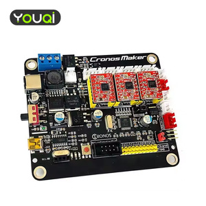 YouQiCNCレーザー彫刻機3軸ステッピングモーターダブルY軸GRBLオフラインコントローラーボードUSBドライバーボード - Product Image 1