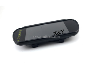 7 Inch TFT <strong>LCD</strong> High Resolution Car Rear View Mirror Monitor with CCD Imaging Sensor DC 12V/24V for Reversing Camera Car Mirror - Product Image 2