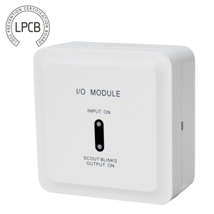 Módulo de entrada y salida direccionable LPCB & CE, sistema de Control de alarma de fuego direccionable, AW-D319 ABS blanco