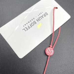 Hot Sale <strong>Custom</strong> Logo Plastic Seal Cotton Hangtag Rope <strong>String</strong> Label <strong>String</strong> <strong>Tags</strong> Personalized Paper Clothing hang <strong>Tag</strong> <strong>String</strong> - Product Image 1