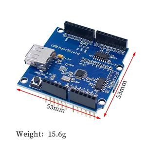<strong>USB</strong> <strong>Host</strong> Shield 2.0 for MEGA ADK Compatible for Android ADK DIY MAX3421 Electronic Module Board - Product Image 5