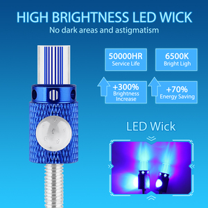 PEL ไฟ Led พลังสูงรูปตานกอินทรีย์,ไฟวิ่งตอนกลางวัน15วัตต์พร้อมเลนส์ไฟตัดหมอก Led ไฟ Drl สำหรับมอเตอร์ไซค์ - Product Image 5