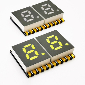 0,2 Zoll SMD LED-Anzeige <span class=keywords><strong>7</strong></span> <span class=keywords><strong>Segment</strong></span> 2-Bit-stellige Röhre Weiß Common Cathode/Anode Digital Led <span class=keywords><strong>7</strong></span> <span class=keywords><strong>Segment</strong></span>