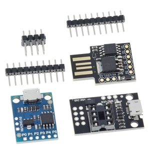 TZT 1 adet mavi siyah TINY85 Digispark Kickstarter mikro geliştirme kurulu ATTINY85 modülü Arduino için IIC I2C USB
