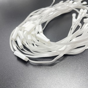 Multi Color Garment <strong>String</strong> Stopper Plastic Cord Rope Lock Seal <strong>Tag</strong> hang <strong>Tag</strong> <strong>String</strong> Labels for Clothing - Product Image 6