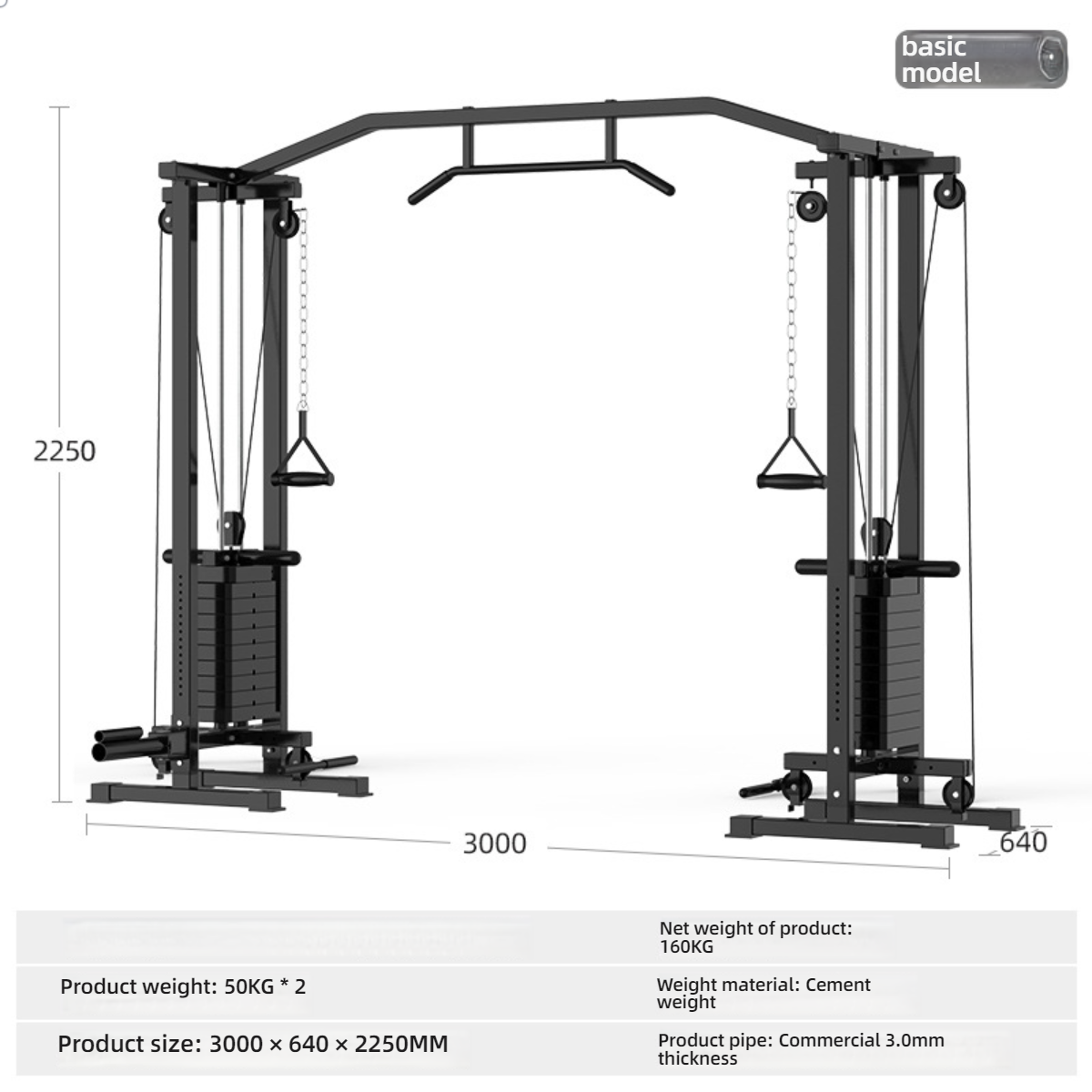 Placa de contrapeso de pájaro volador grande 140KG