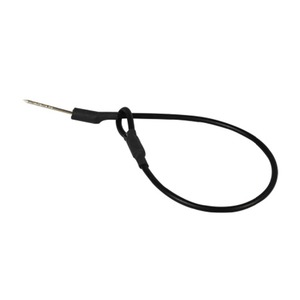 L-002 dây buộc không gỉ cho thẻ an ninh <span class=keywords><strong>tag</strong></span> dây buộc 17cm chiều dài màu đen EAS dây buộc dây vòng <span class=keywords><strong>Pin</strong></span> - Product Image 5