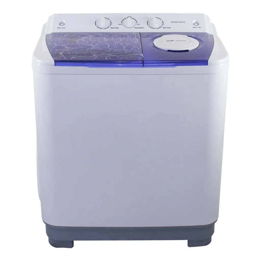 Máquina de lavar roupas semi automática tubo duplo
