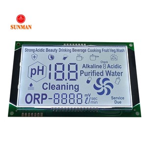 Filtro de sensor de agua de voltaje y temperatura inteligente digital personalizado Rohs purificador Ro dispensador de control de flujo pantalla Lcd