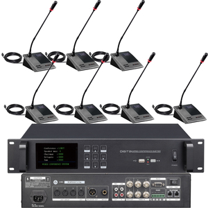 Professional 12 Table Video-Tracking Type Digital Conference Microphone <strong>System</strong> 12 Desktop Built-in Speaker Meeting Room Goods - Product Image 6