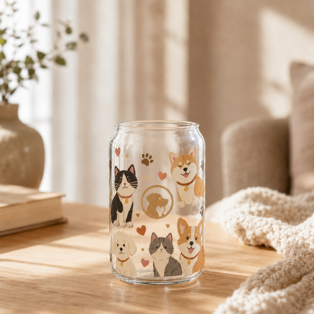 vaso de cristal
