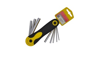 Satış promosyonu 8 adet eğri alyan anahtarı takımı araçları ve katlama Allen - Product Image 5