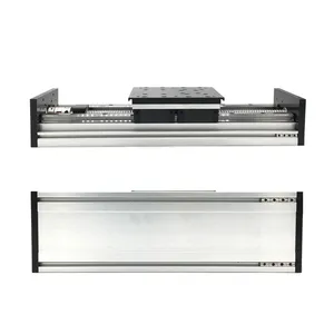Heavy Load Slide Table Platform <strong>Double</strong> <strong>Guide</strong> <strong>Rail</strong> HGR20 4PCS Slider 20MM Sliding <strong>Linear</strong> Module Ballscrew <strong>CNC</strong> 150*170mm Table