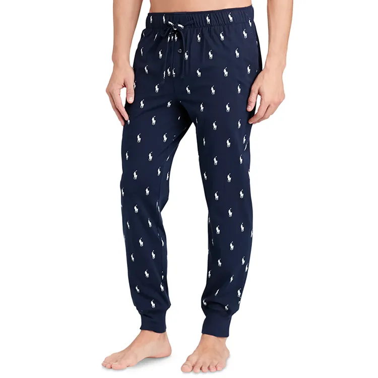 ชุดนอนกางเกงผ้าฝ้ายพิมพ์ลายสำหรับผู้ชาย,ชุดนอนกางเกงนอนนุ่มสบายขนาดพลัสไซส์ปี2022