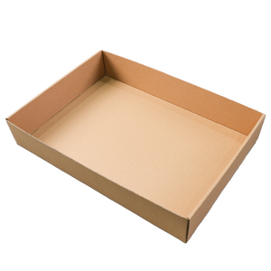 Caja de almacenamiento de documentos corrugado impresa personalizada Caja de archivo de uso de oficina resistente con asa - Product Image 4