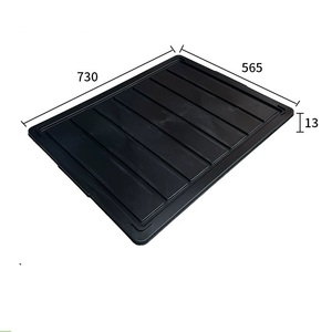 Custom Printed a Conducting Sphere Contains Positive Charge <strong>Distributed</strong> Trays with Dividers Stacking Esd Bins - Product Image 1