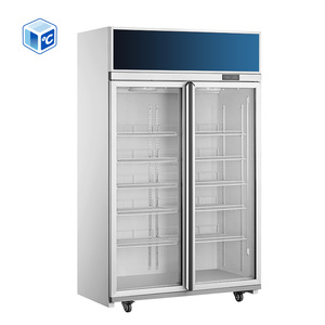 Nhà Máy Thương Mại Tủ Đông Dọc 1 Cửa 2 Cửa 3 Cửa Tủ Lạnh Hai Cửa Kính Tủ Lạnh Đồ Uống Đồ Uống Hiển Thị Tủ Đông - Product Image 3