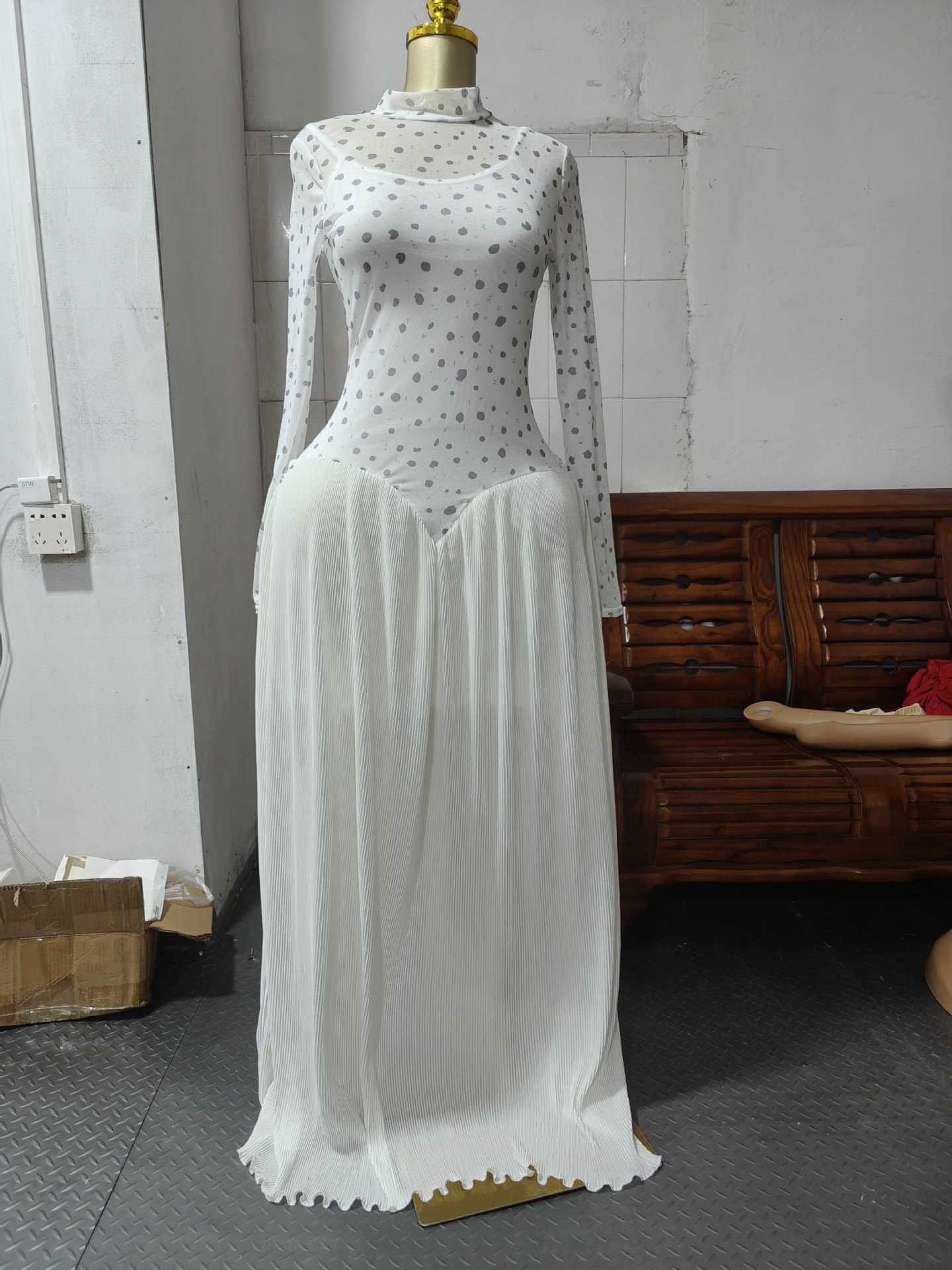 Blanc avec intérieur - Extensible