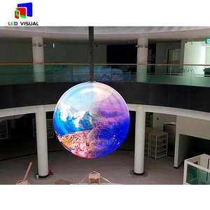 Flexibles HD-Vollfarb modul P1.25 P2 P2.5 P3 Kunden spezifisches sphärisches LED-Display - Product Image 1