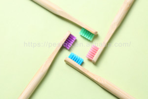 批发高需求零废物出口产品，带定制标志竹牙刷Bambu盒和刷子 - Product Image 4