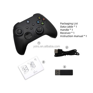 XBOXシリーズSX用2.4Gワイヤレスコントローラー振動付き2.4GHZアダプターゲームパッドジョイスティックPCマネット用 - Product Image 5