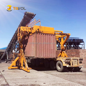 Contenitore tilter rottami/grano carico e scarico macchina 20FT contenitore ribaltabile 40 Ft contenitore Tilter tilter in vendita