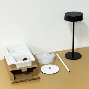 Led điều khiển cảm ứng có thể sạc lại không dây năng lượng mặt trời đèn bàn nhà hàng khách sạn ngoài trời bán buôn hiện đại Nordic Dimmable thiết kế ánh sáng - Product Image 3