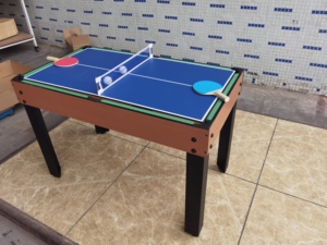 9 in 1 <strong>Multi</strong> Soccer <strong>Game</strong> <strong>Table</strong> <strong>with</strong> Foosball Billiard <strong>Table</strong> Tennis Air Hockey <strong>Functions</strong> for Kids - Product Image 4