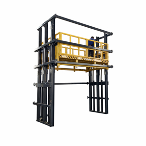 Maquinaria de construcción de carga pesada Elevador de elevación industrial Plataforma de trabajo de elevación de carga con alta capacidad de fuerza laboral - Product Image 3